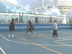 Sherri & Tyrone playing Ball