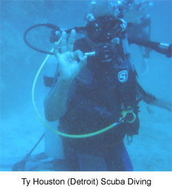 Ty Houston Scuba Diving